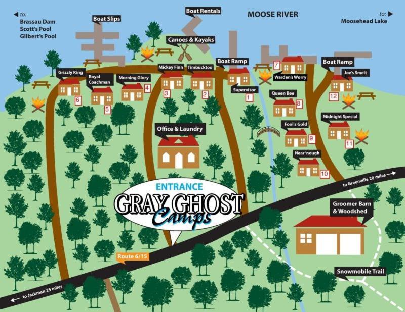 Hotel Gray Ghost Camps Rockwood Habitación foto
